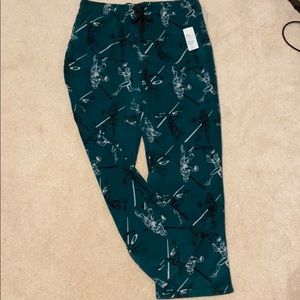 Men’s fleece pajama pant